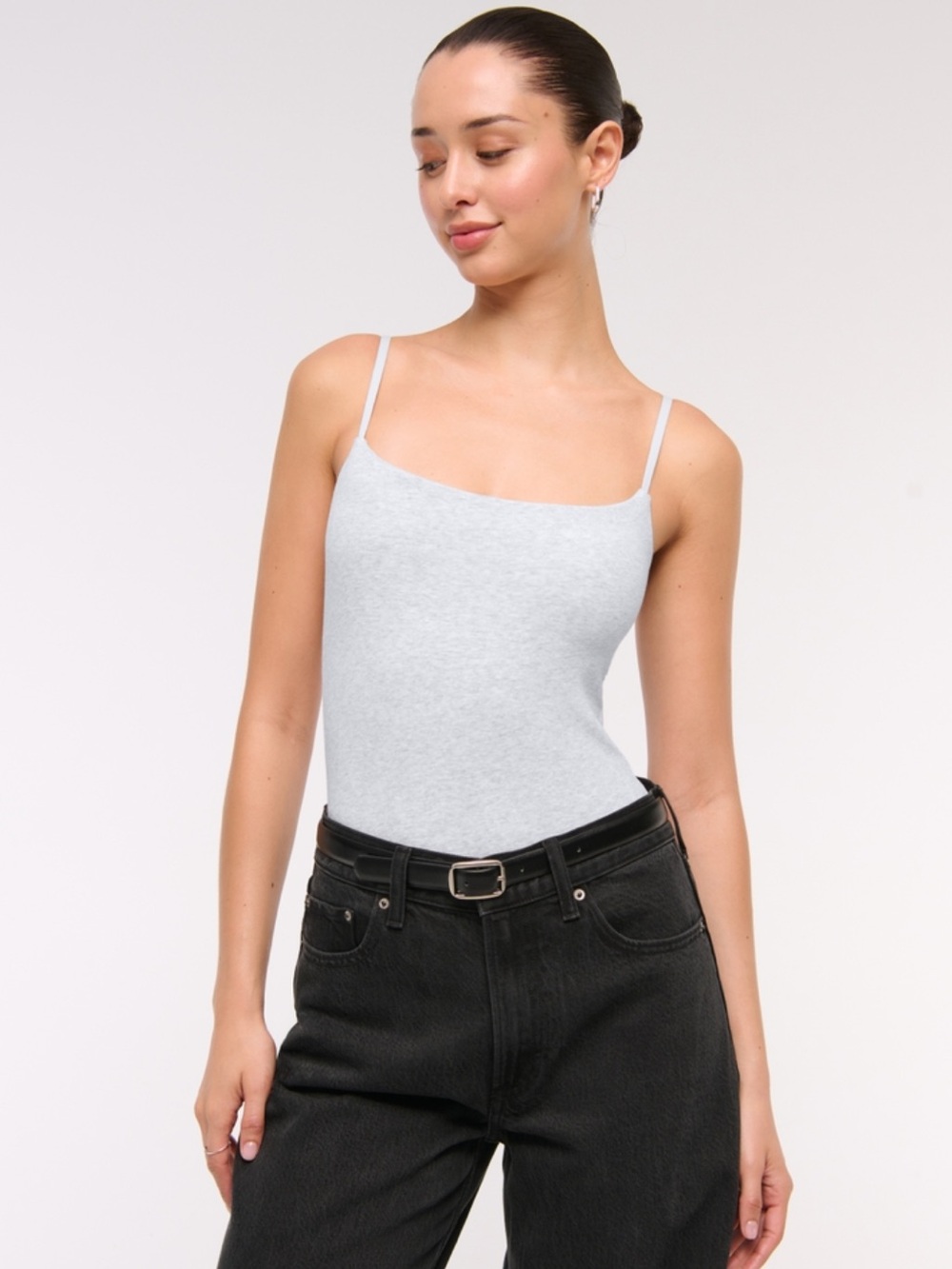 NWT Abercrombie Bra-Free 90s Cami Bodysuit